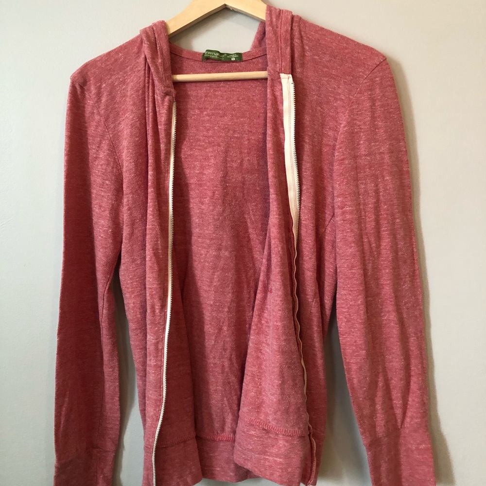 Cotton zip up